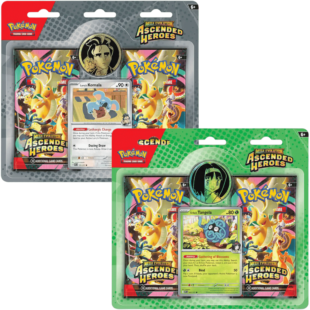 “Komala” Ascended Heroes 2 pack blister