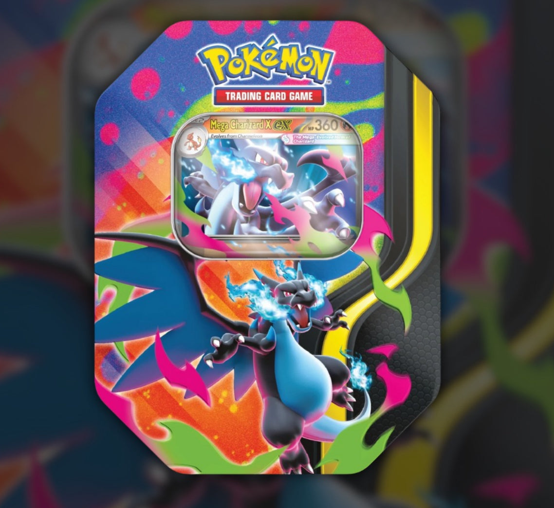 Mega Charizard X Tin